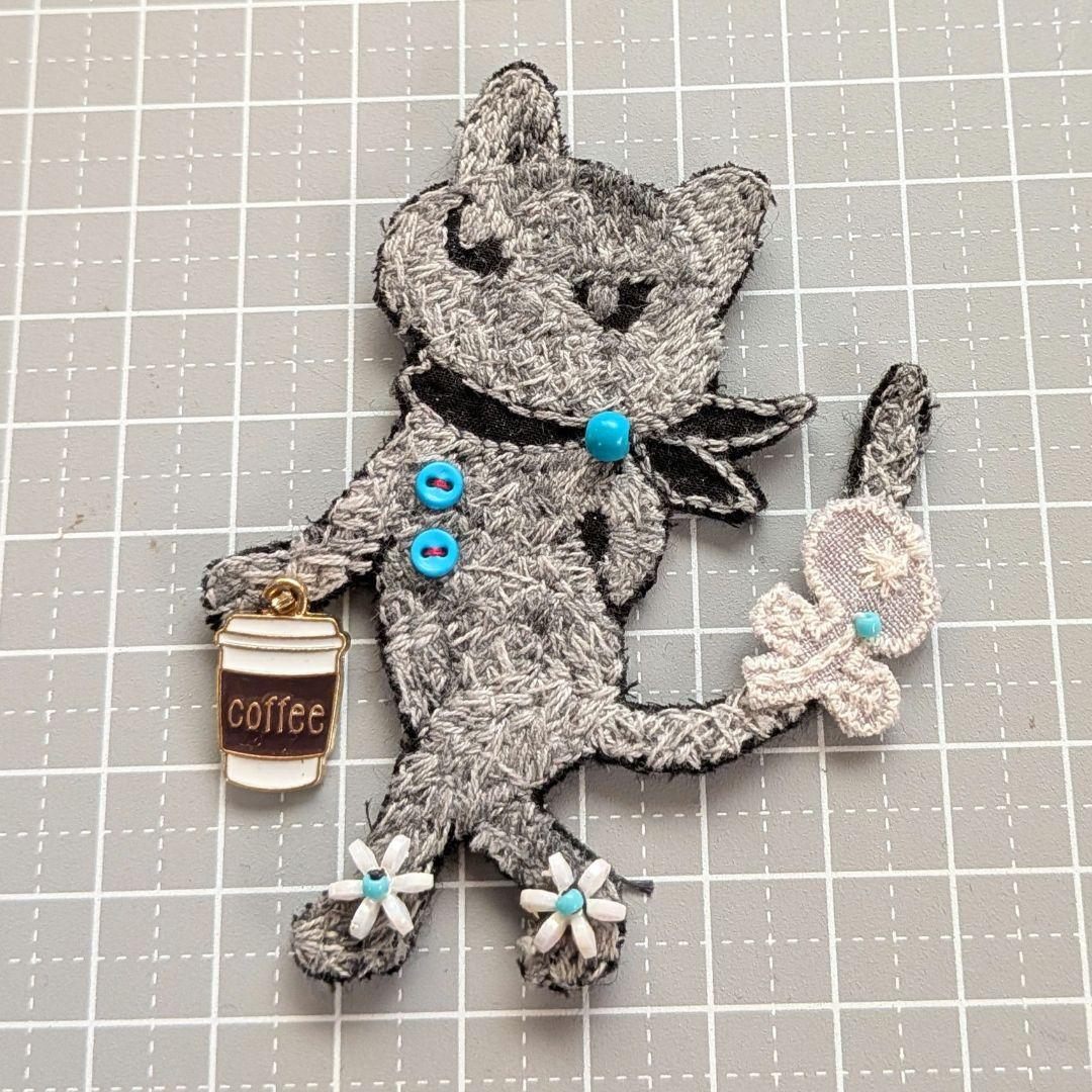 c 15 ミナペルホネンアクセサリー ブローチハンドメイド - メルカリ