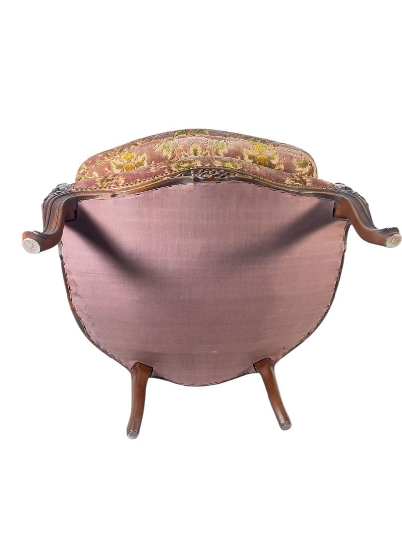 HR384 【美品】カリモク DOMANI ルイ15世 ロココ調 猫足 - メルカリ