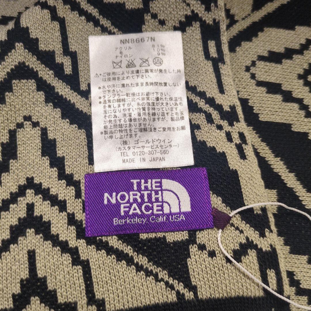 THE NORTH FACE 幾何学模様 マフラー NNB667N