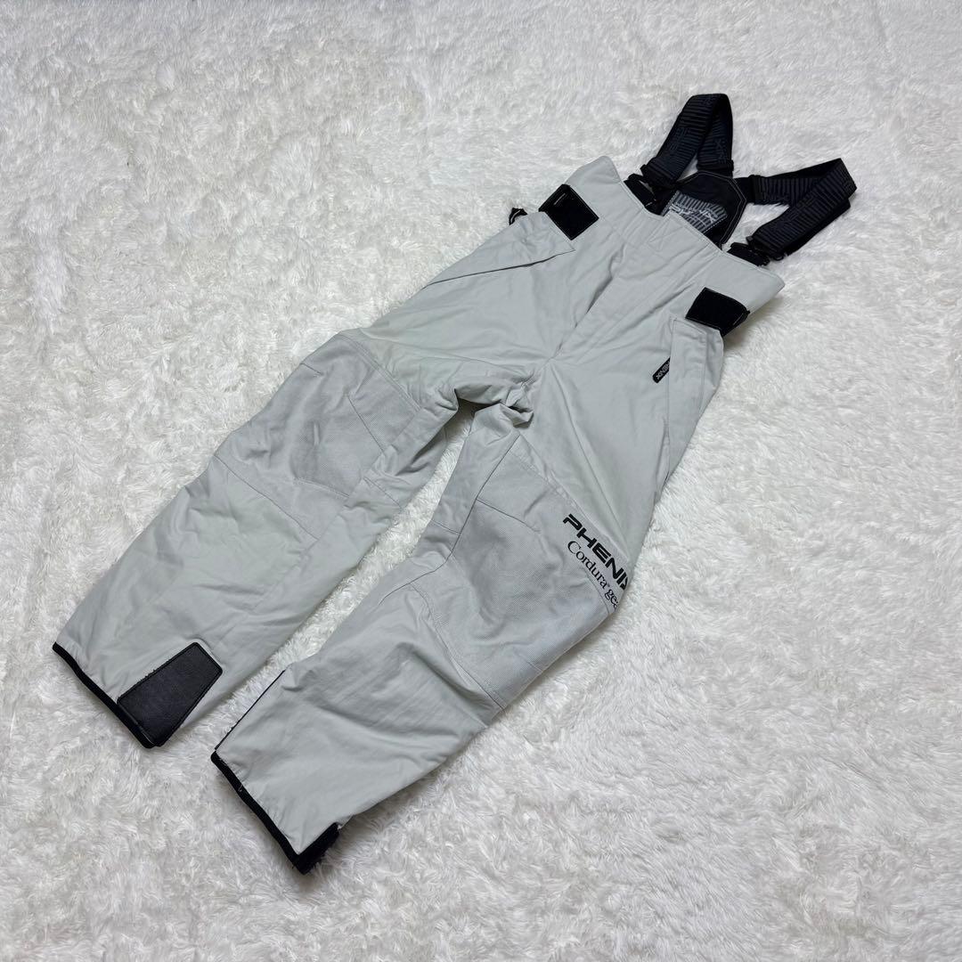PHENIX スキーウェア上下セット M/L 青灰【E-70】