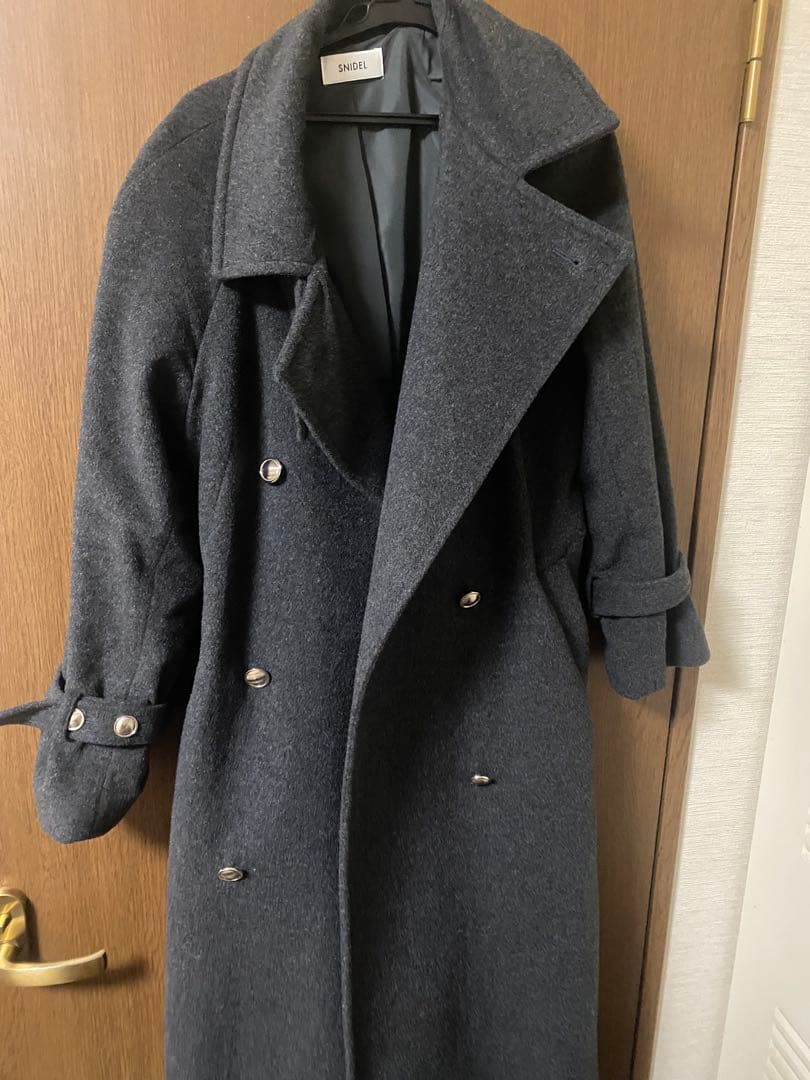 スナイデル　ウールカシミヤスタンドカラーコート　snidel 1サイズ　コート