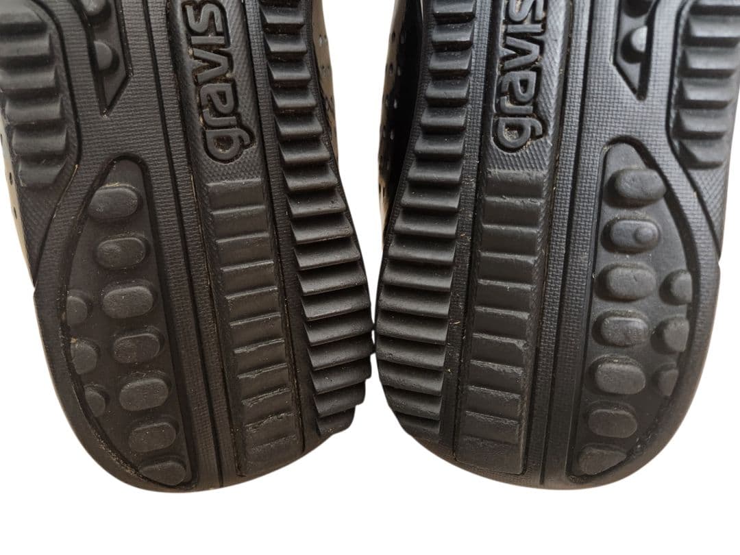 【お嬢】MARK&LONA×gravis ゴルフシューズ 黒×金 27㎝