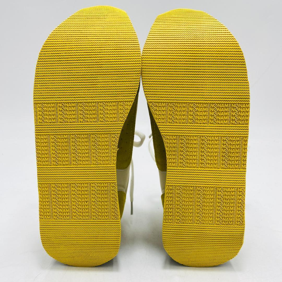 新品未使用　NO NAME　スニーカー　ローカット　レースアップ　38