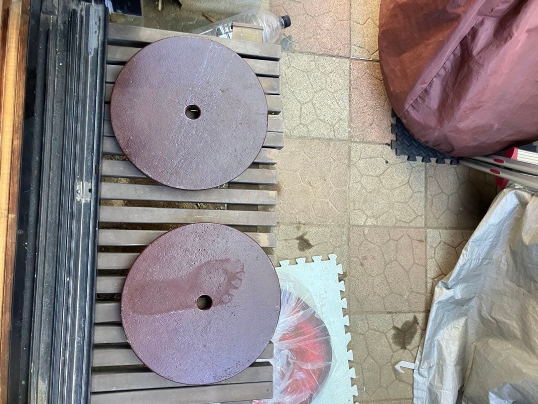 引き取り限定　28径NICHI BUKAI 15kg プレート 2枚セット