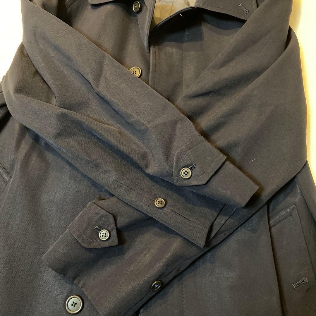 Burberrys REGDバーバリー最高級ウールギャバジン　ステンカラーコート