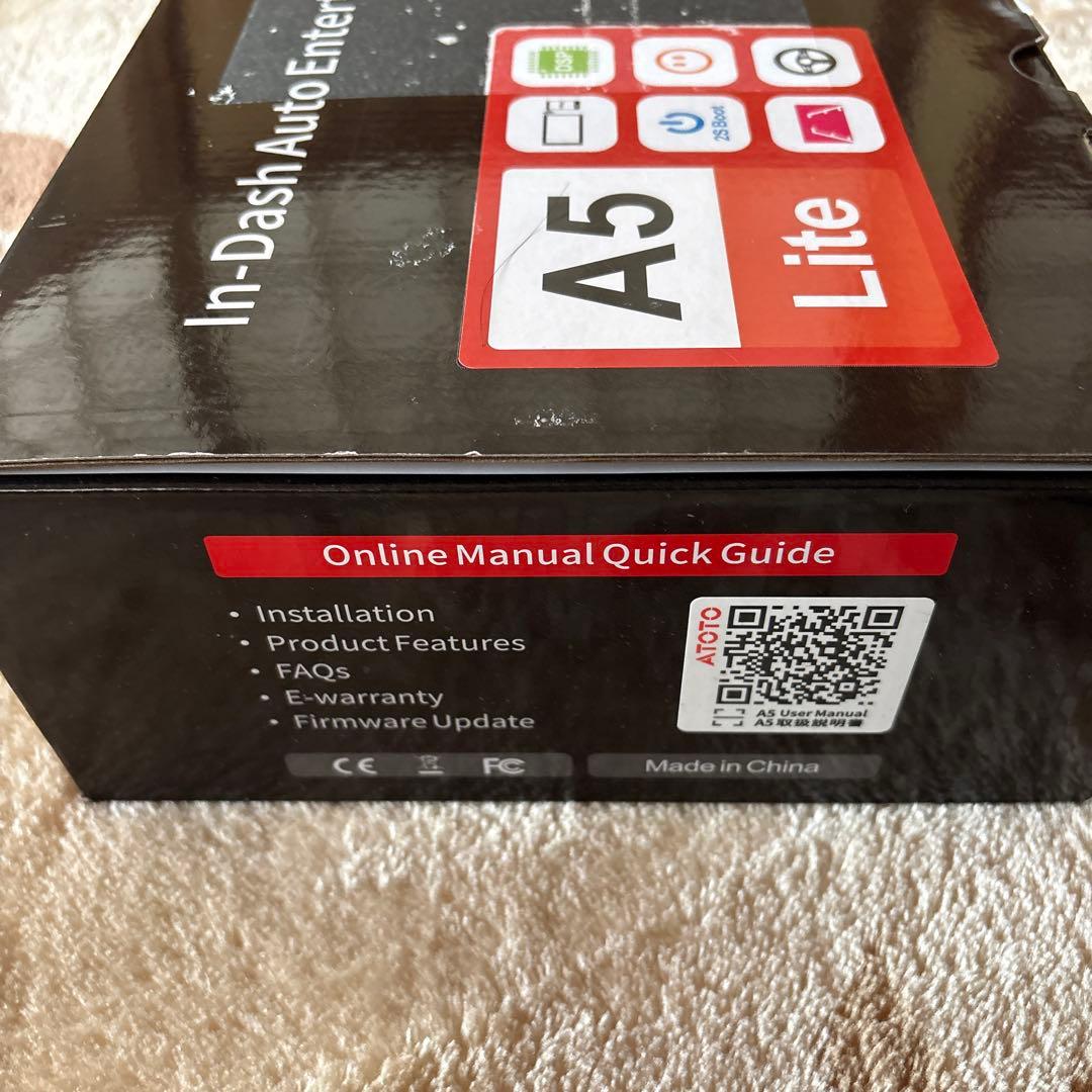ATOTOLIFE A5L 10インチ Androidナビ 2DINディスプレイ