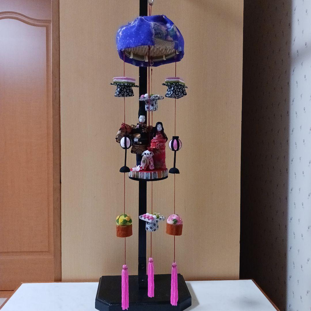 《いっちゃん様ご予約》★いちごちゃんのひなまつり吊るし飾り★ちりめん細工