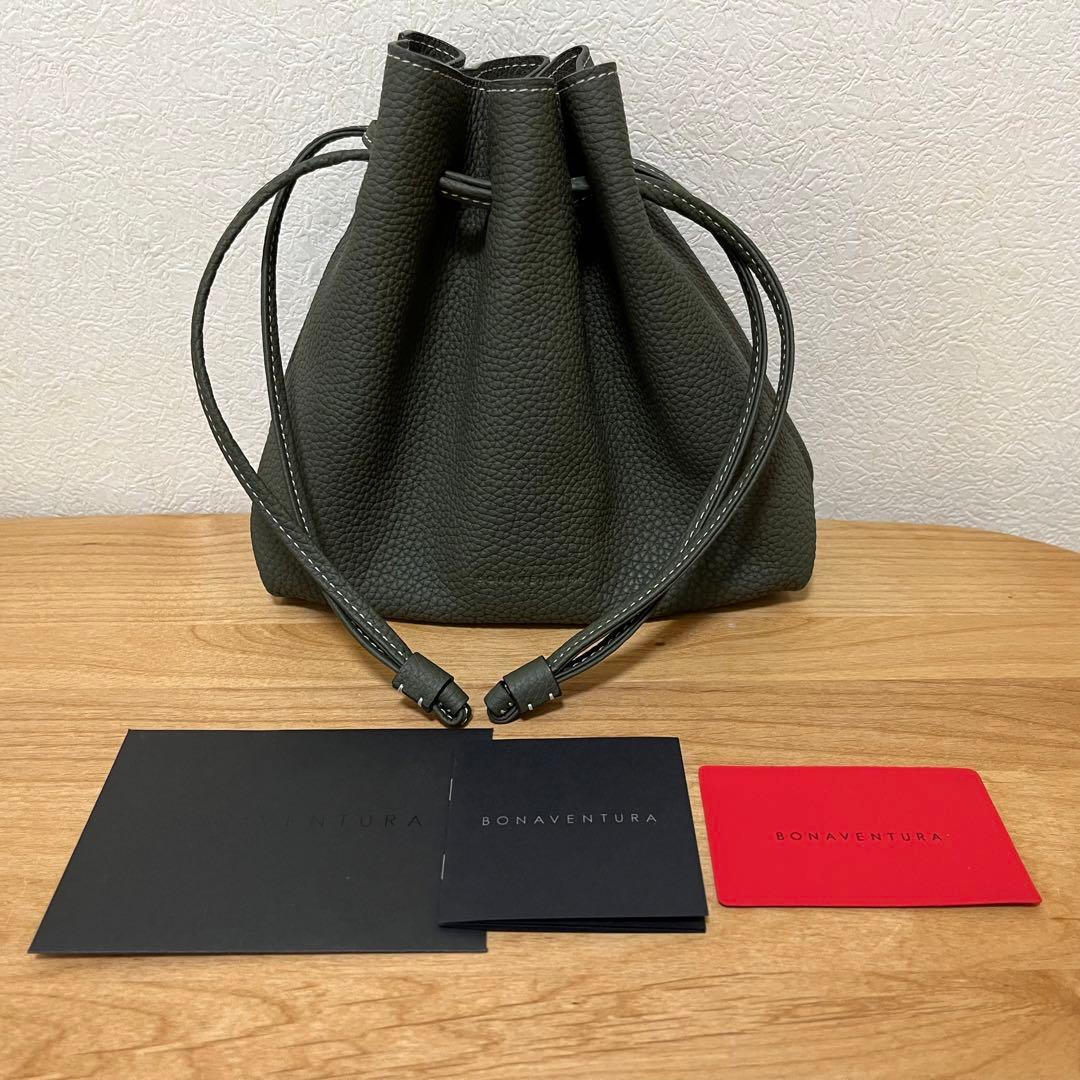 ボナベンチュラ ノアバック オリーブ (巾着型) - メルカリ