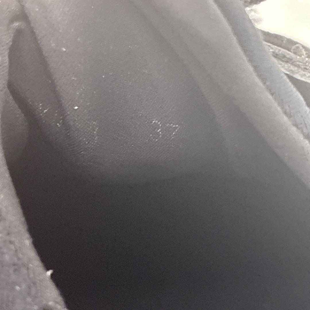 【美品】ドルチェアンドガッバーナ レザースニーカー 37 花柄 レース ブラック