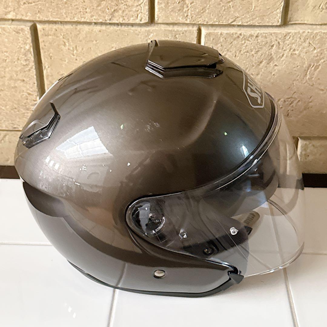 【美品】SHOEI J-Cruise アンスラサイトメタリック Lサイズ
