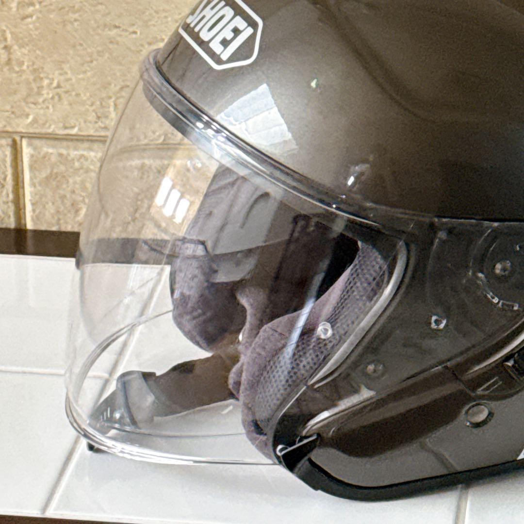 【美品】SHOEI J-Cruise アンスラサイトメタリック Lサイズ