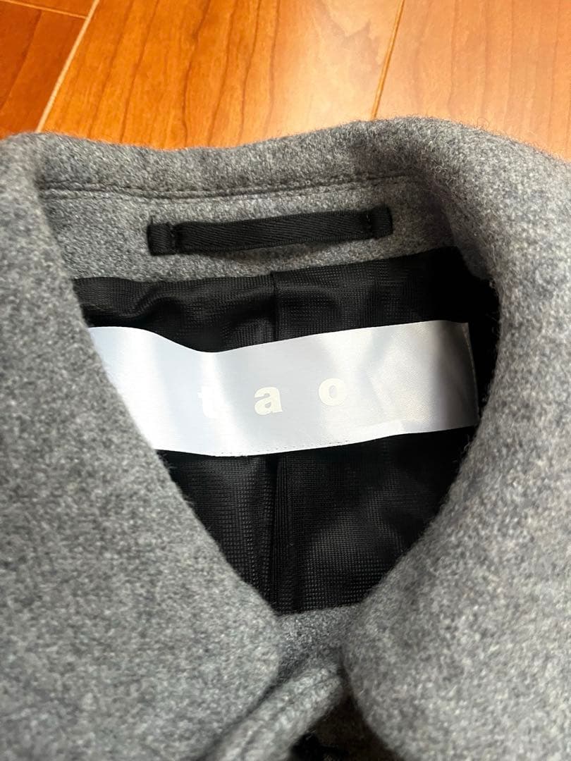 tao タオ⭐︎コムデギャルソン⭐︎ウールコート フード付き