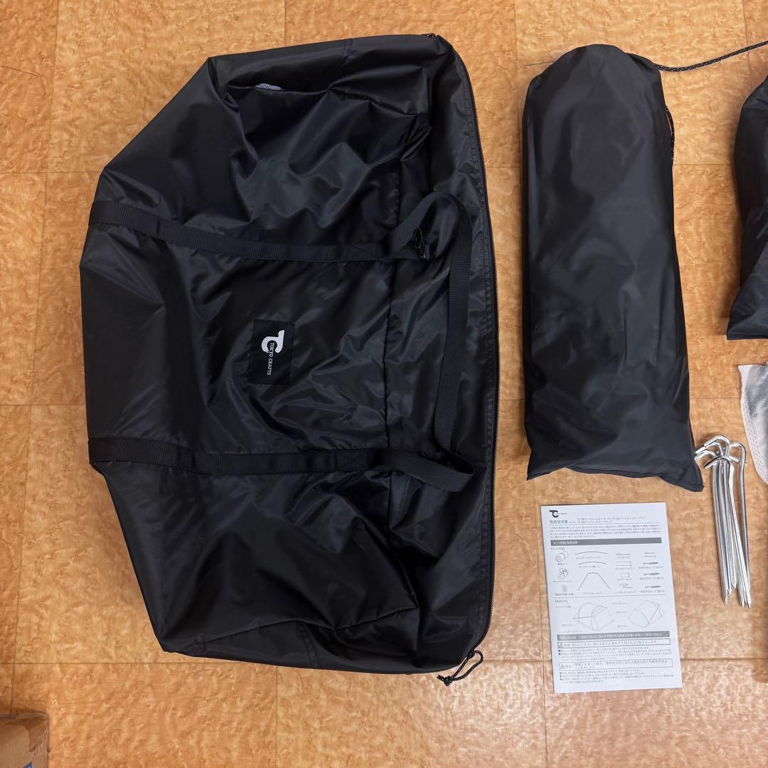 TOKYO CRAFTS テンビシェルター　カーキ　シェルタールーフ付き