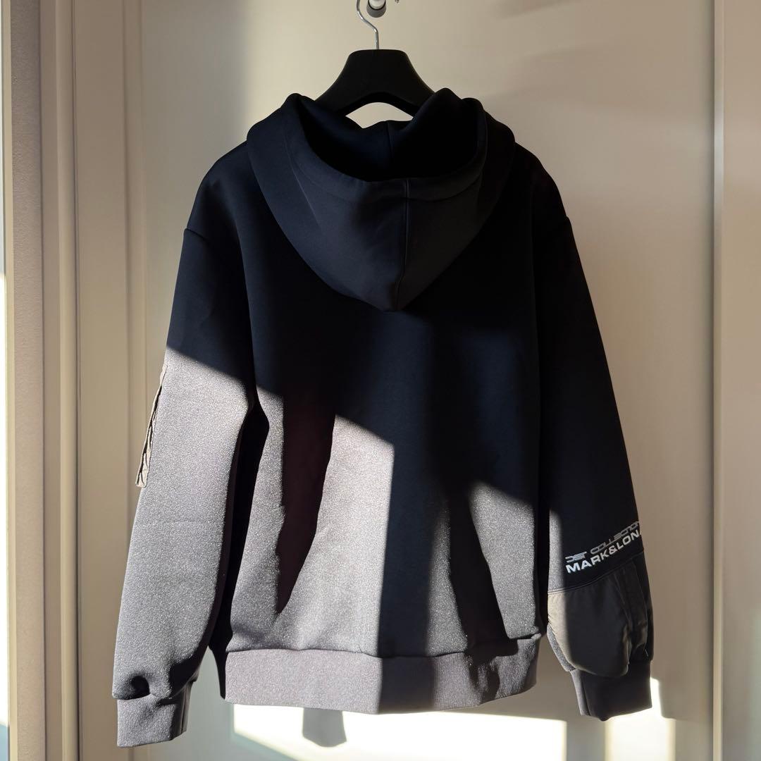 美品 ★ MARK&LONA DST スウェット パーカー マーク&ロナ 黒