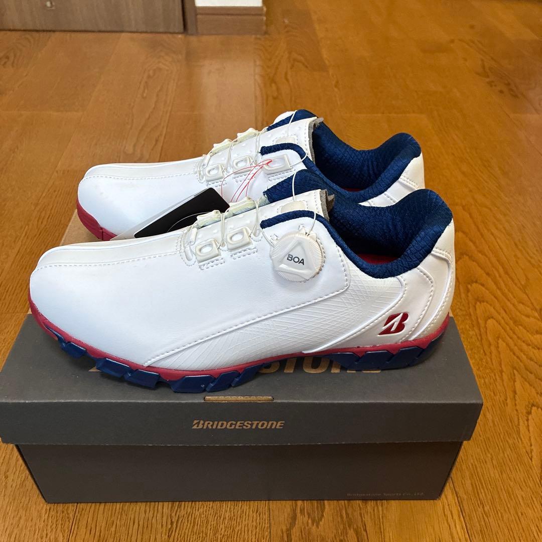 (新品未使用品)早い者勝ち SHG080 ゴルフシューズ 25.5cm ホワイト