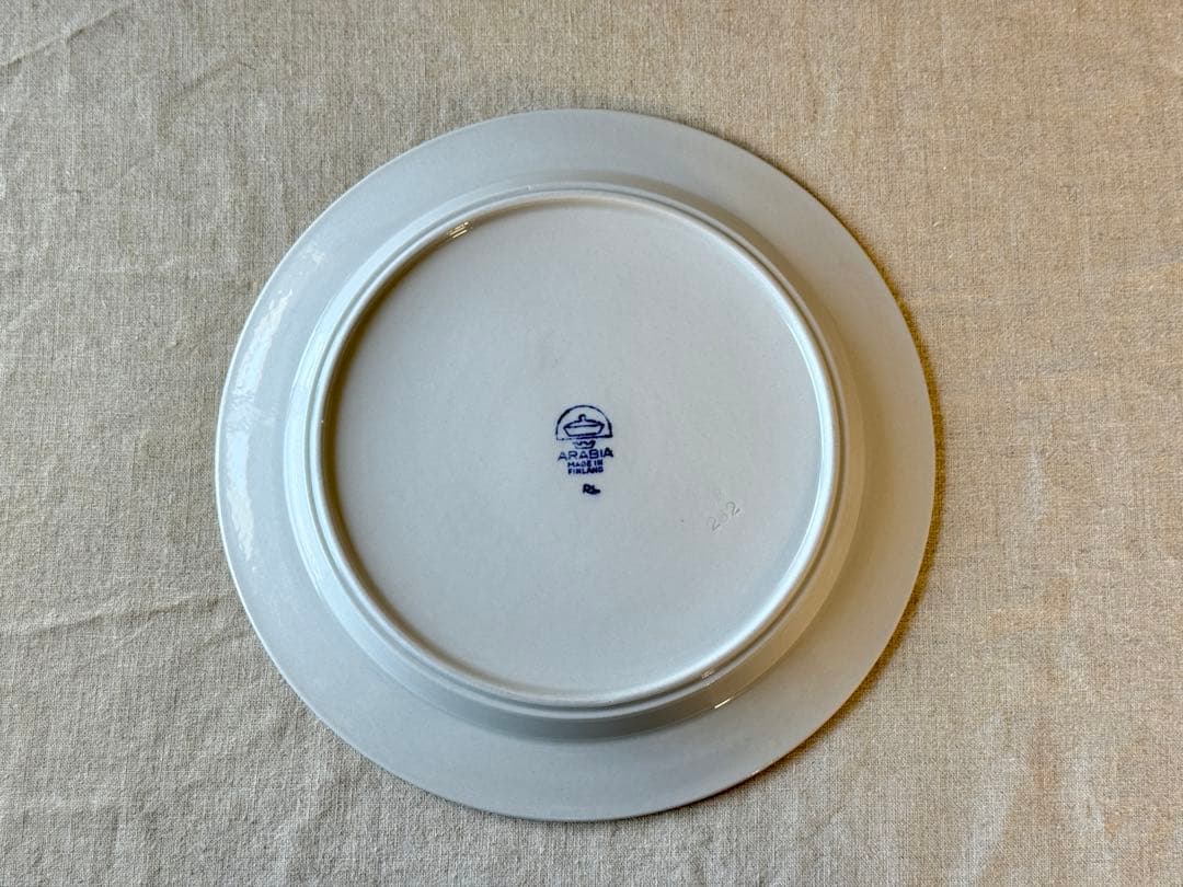 ARABIA vintage Anemone プレート(26cm)2枚セット