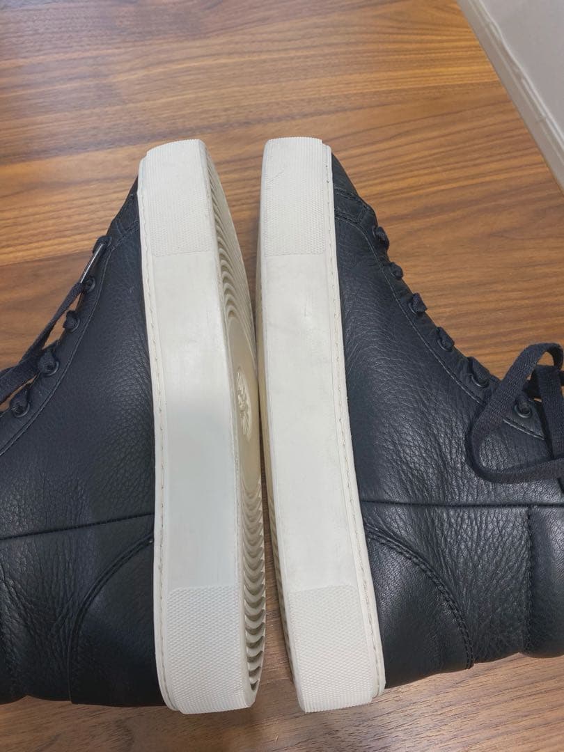 UGG(アグ)OLLIレザー　クロージャータイプ ハイカット厚底スニーカー