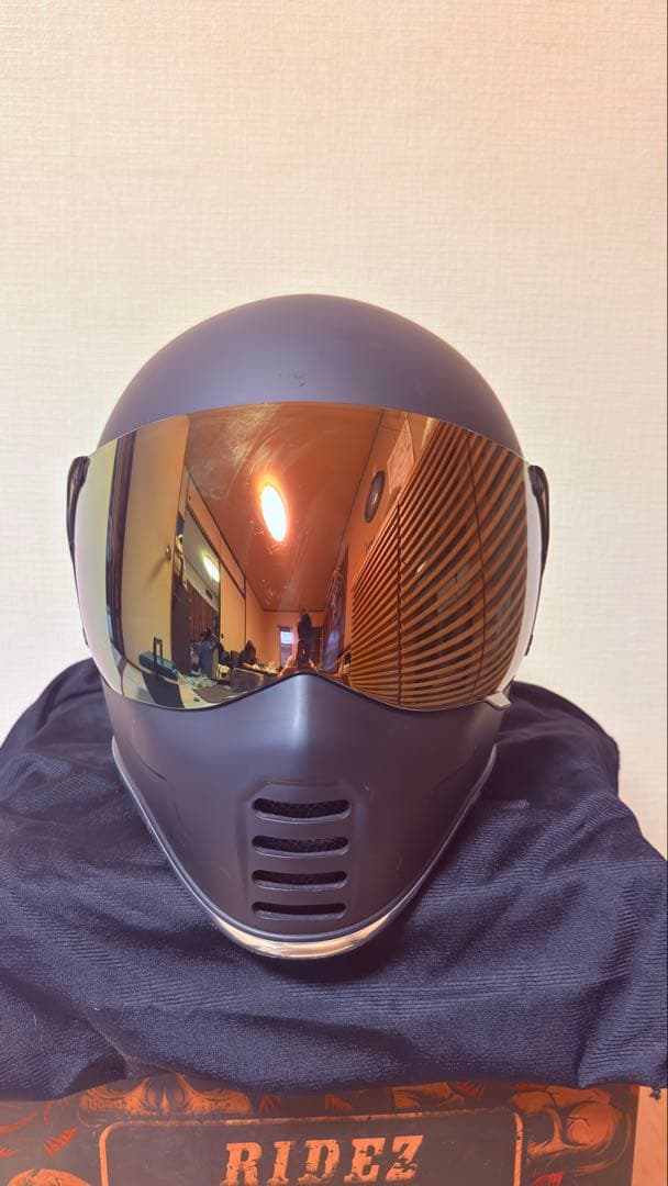 RIDEZ XX マットブラック フルフェイスヘルメット Mサイズ