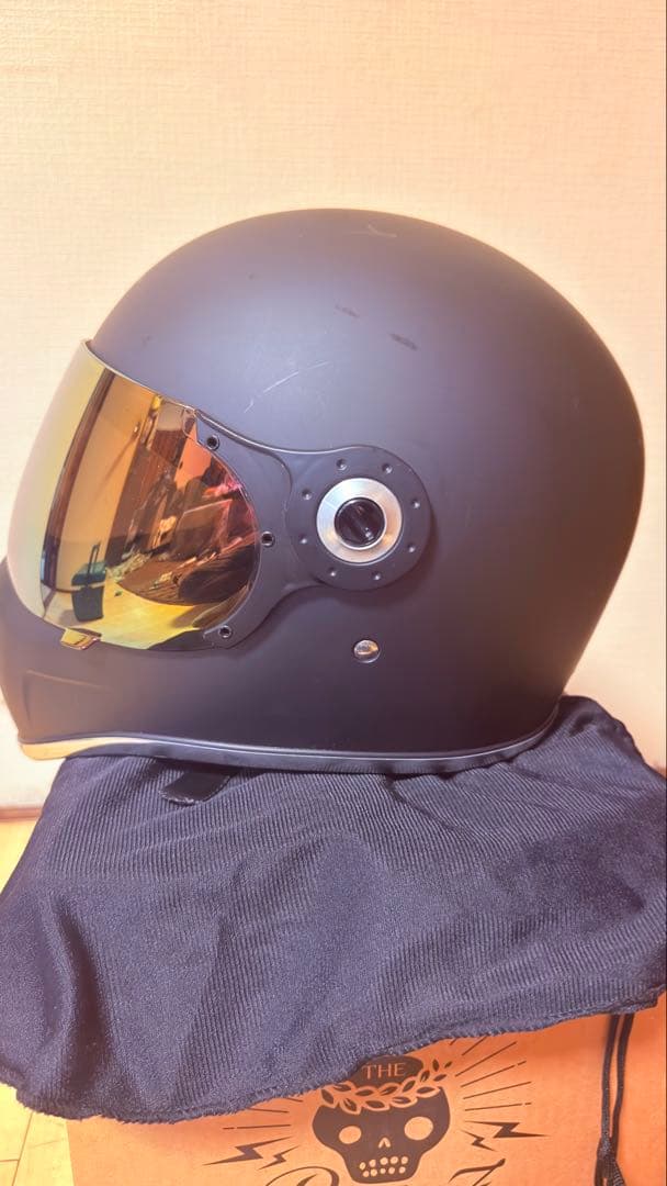 RIDEZ XX マットブラック フルフェイスヘルメット Mサイズ