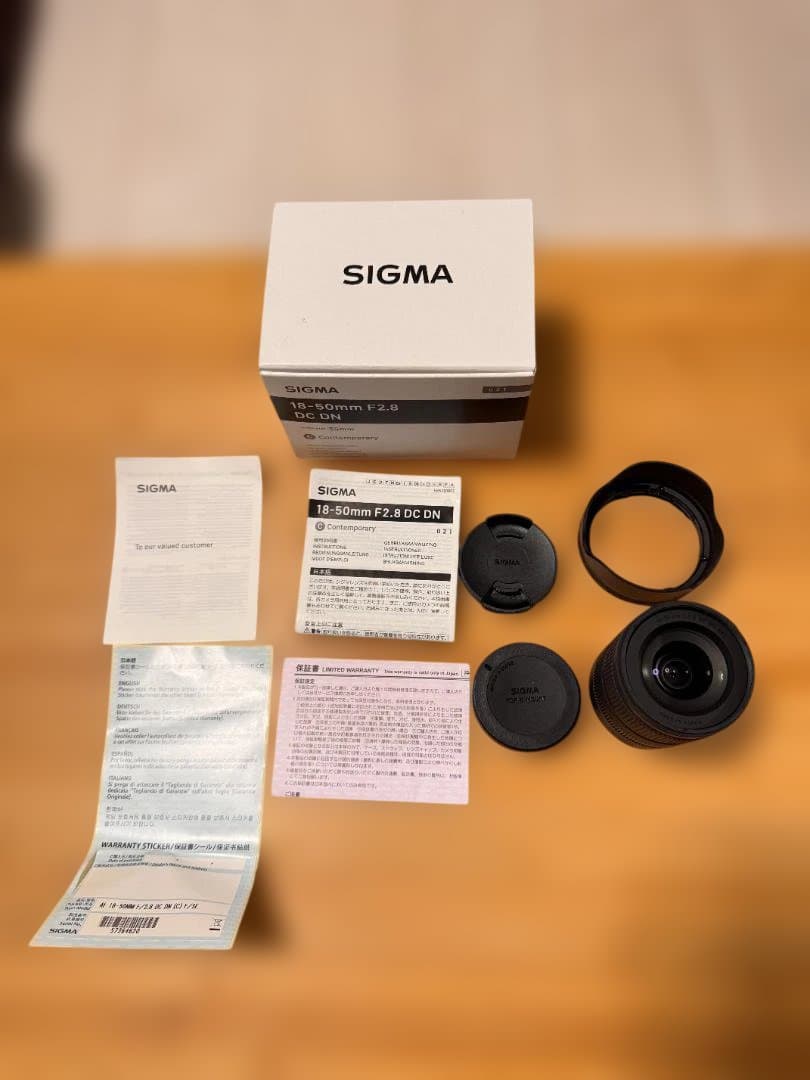 シグマ (SIGMA)18-50mm F2.8 DC DN　ソニーEマウント
