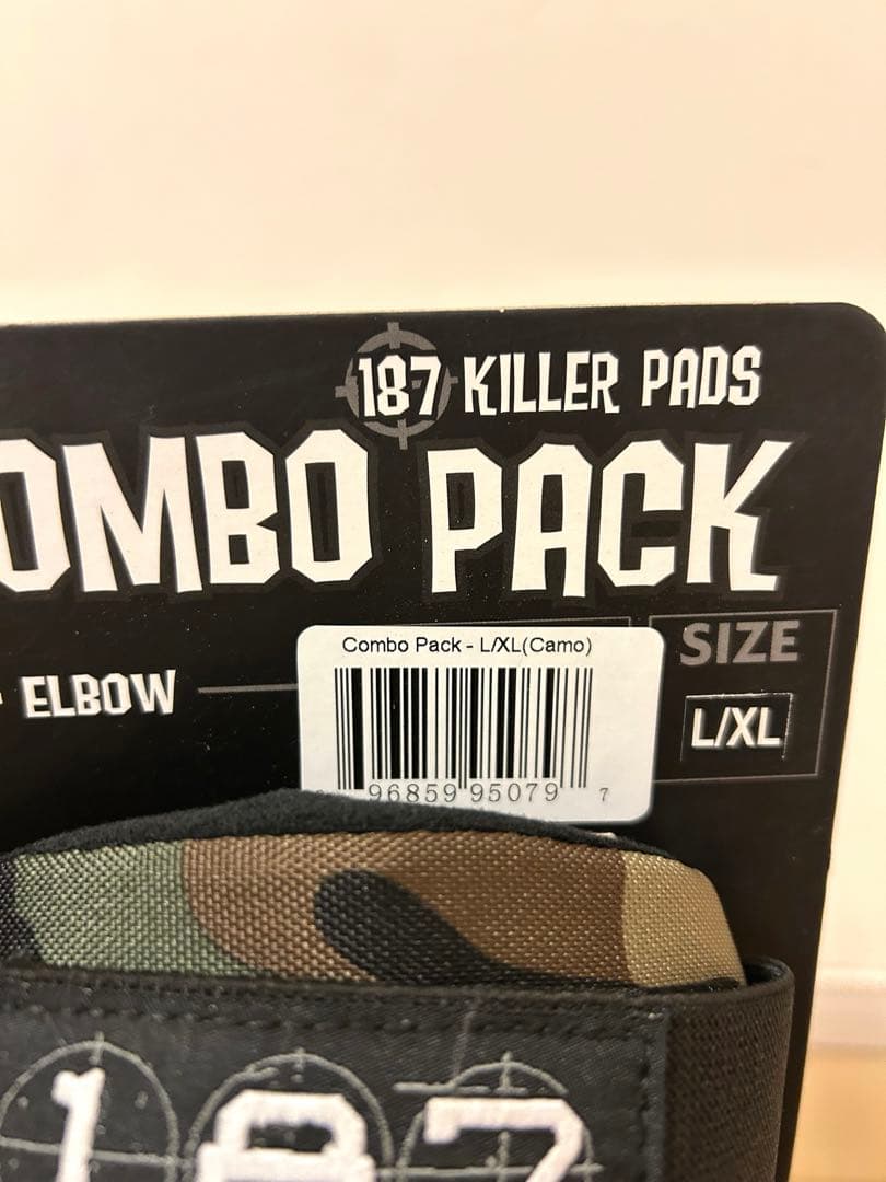 スケートボード 187 Killer Pads Combo Pack L/XL Camo