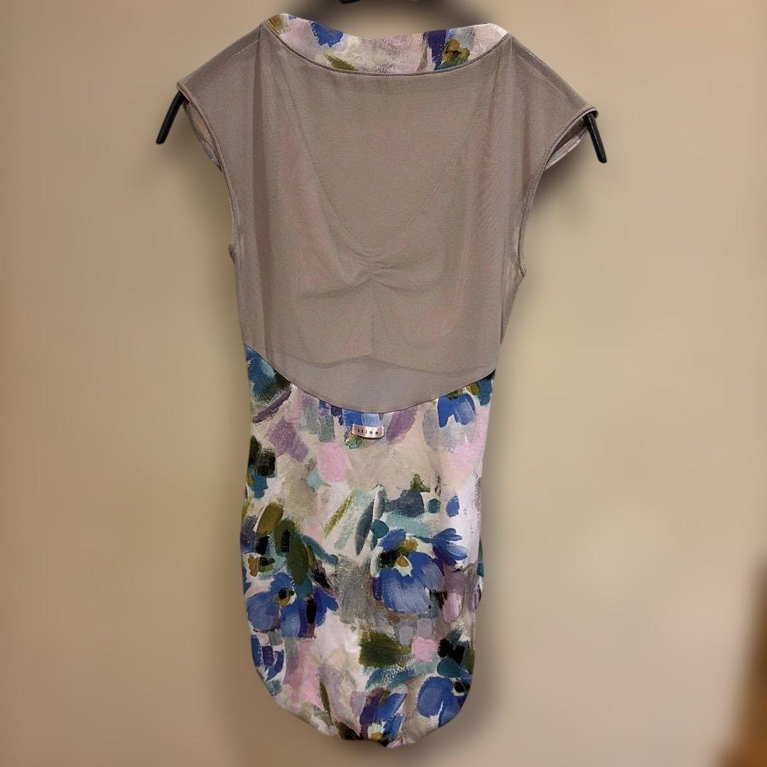 stina 花柄 M レオタード スティナ