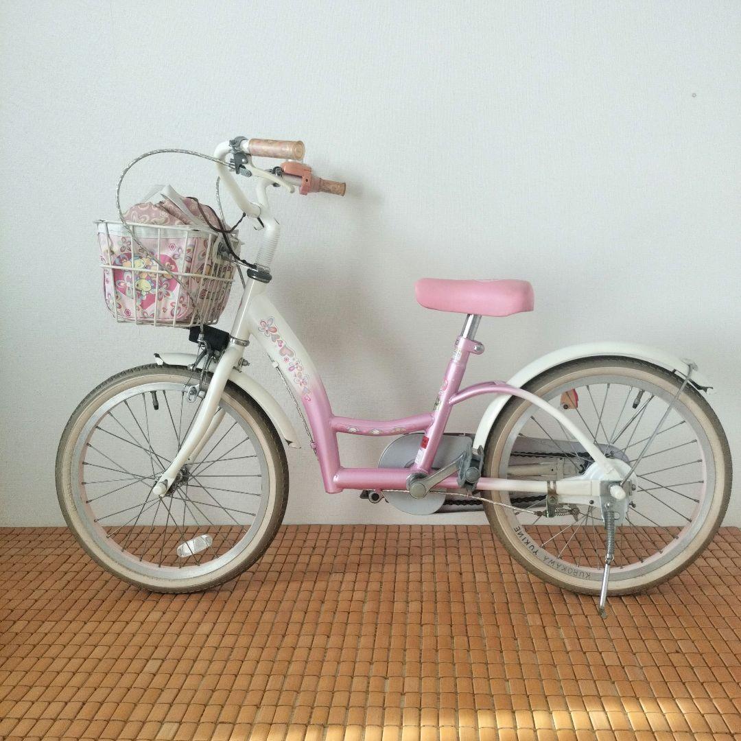 【引き取り限定】 M&M SRJ18型 ディズニーキャラクター仕様キッズサイクル