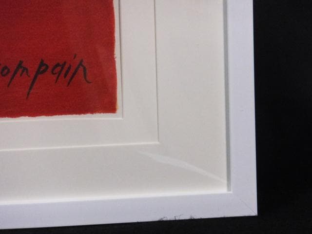 ピエール・ボンコンパン『赤いテーブルクロス 発行：FRANCONY』0118S