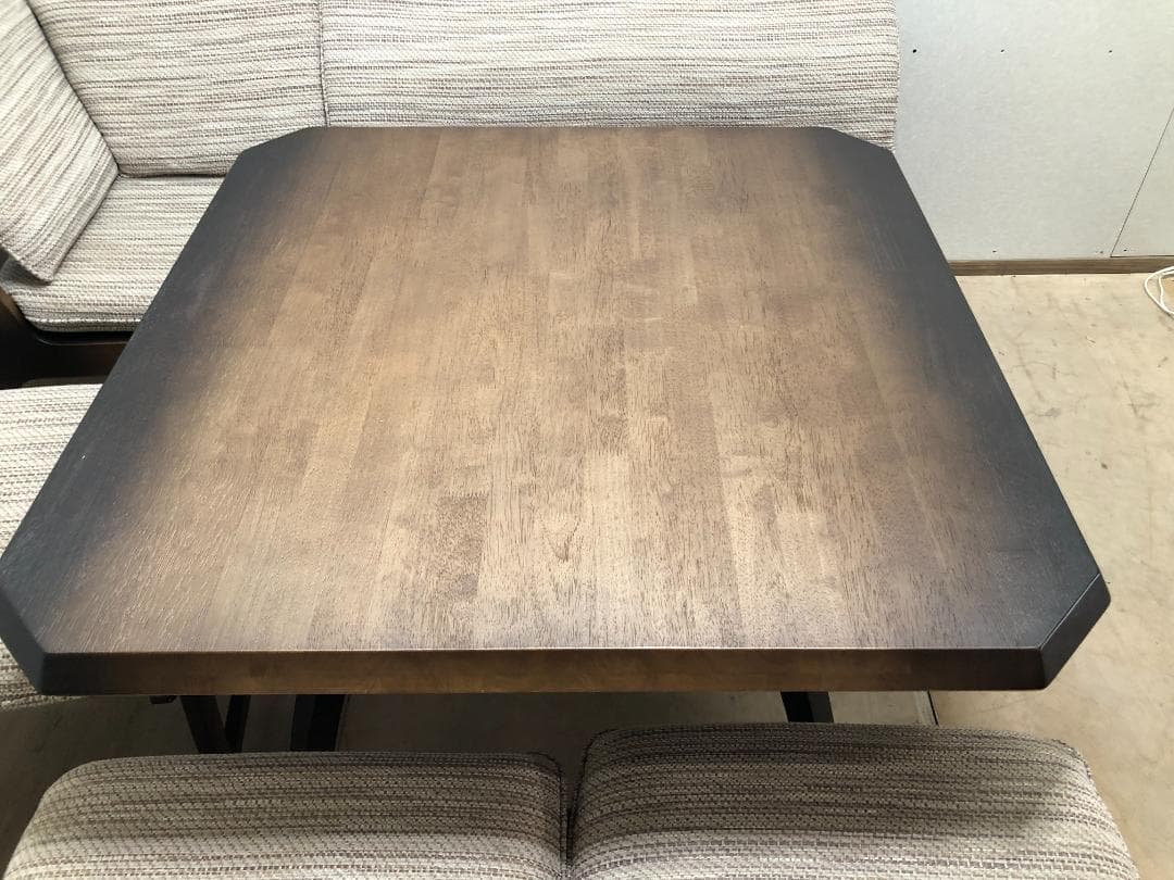 ナフコ ホノカ リビングダイニング 6点セット ブラウン 250325-1