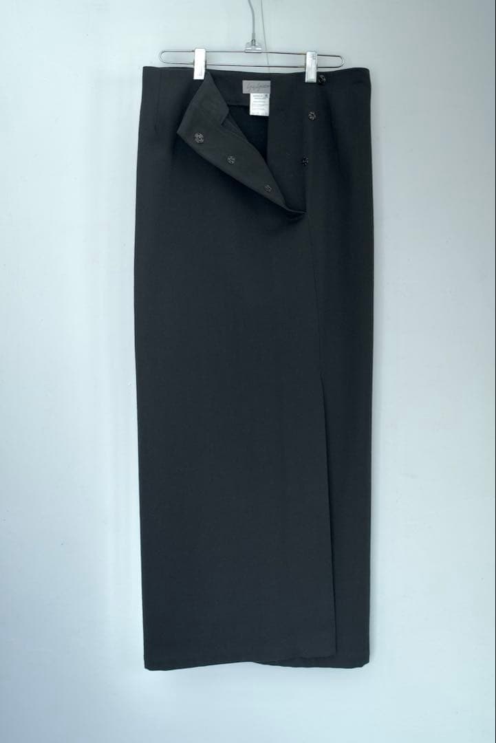 Yohji Yamamoto ギャバ ロングスカート