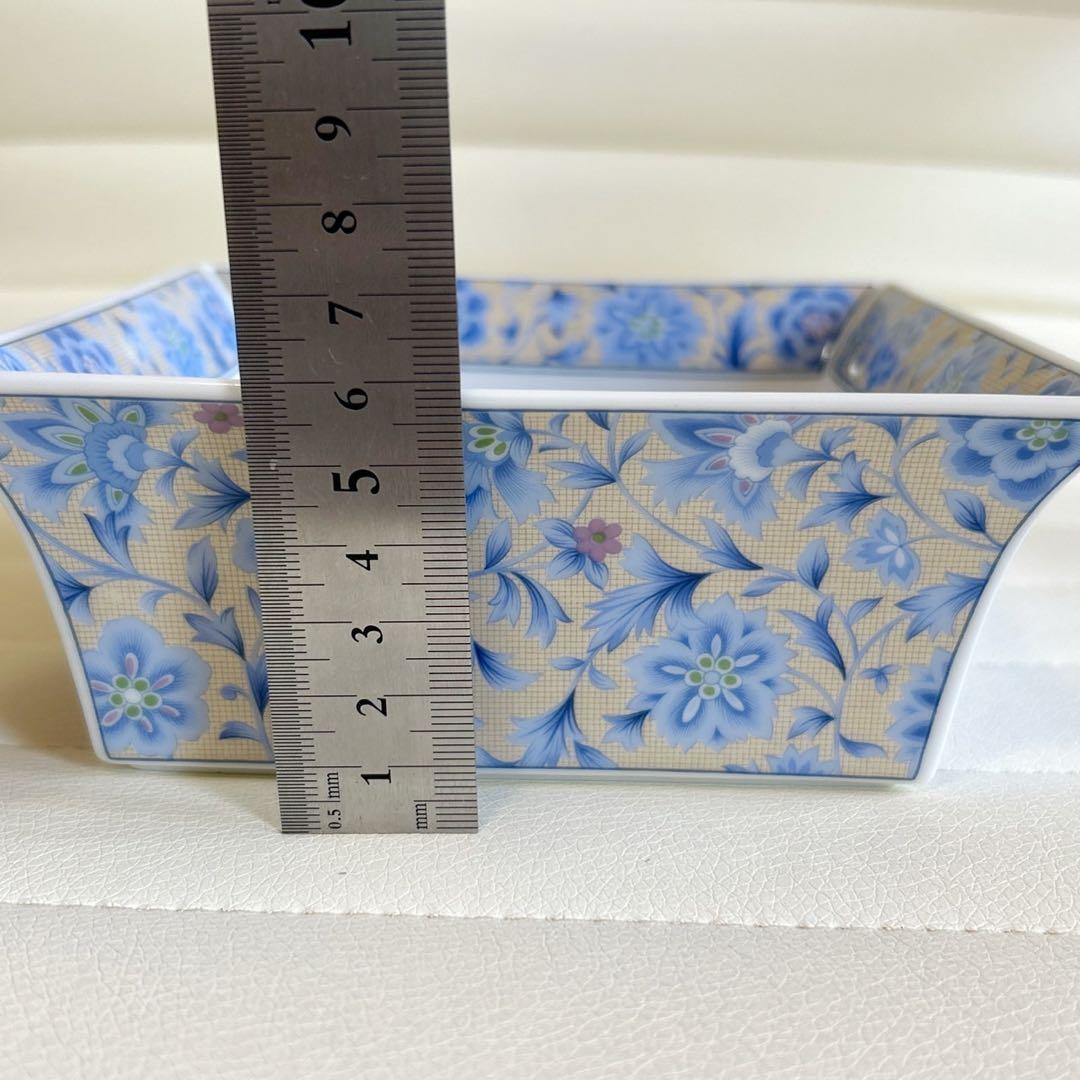 前畑陶器 庫山窯 角鉢 角皿 5枚セット 中鉢 小皿 取り皿 銀彩 色絵 和