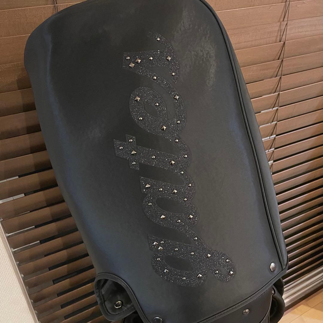 【即発送】PEARLY GATESパーリーゲイツ キャディバッグ ゴルフバッグ黒