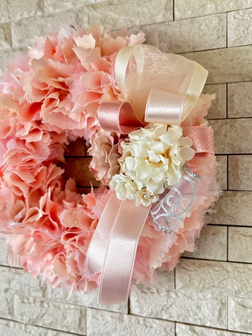 【香香様オーダー品】ハンドメイド　ファブリックリース　5点