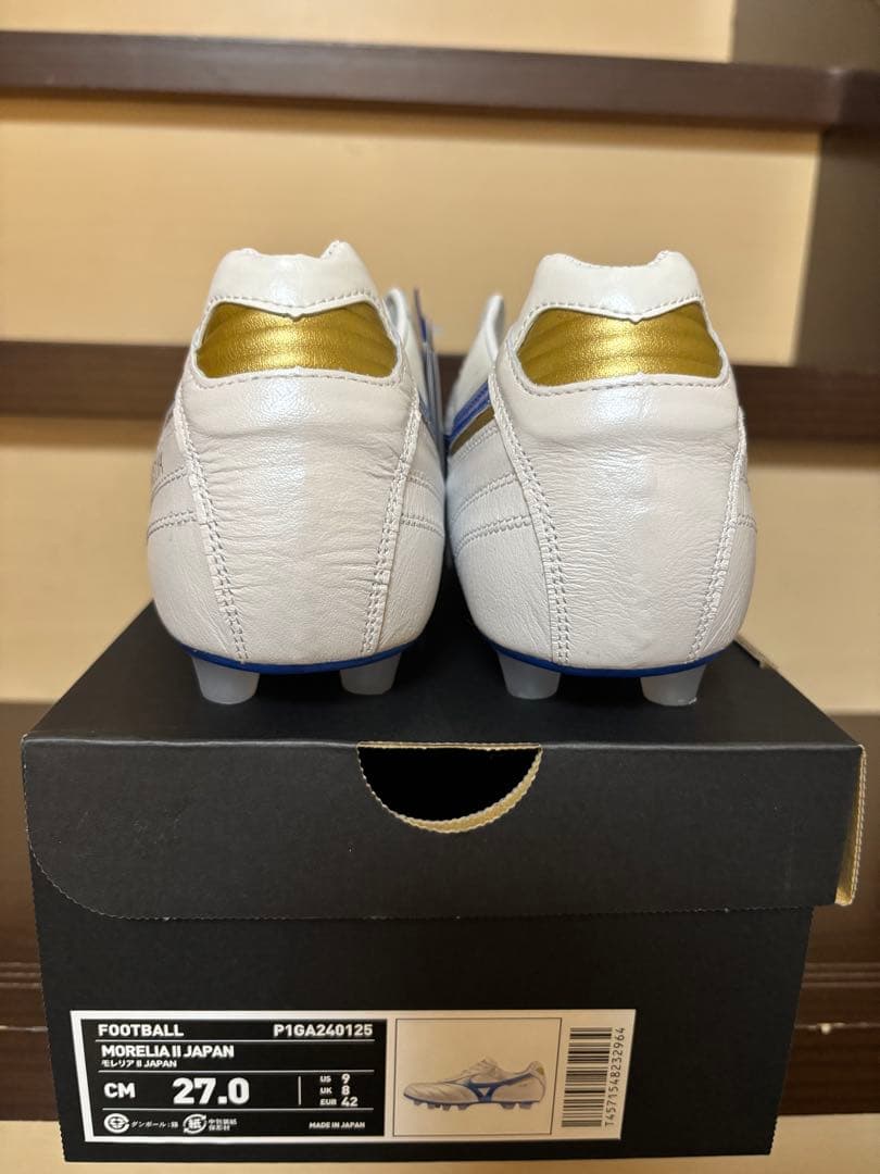 サッカースパイク　ミズノ　モレリア2 JAPAN 限定色　新品　27cm
