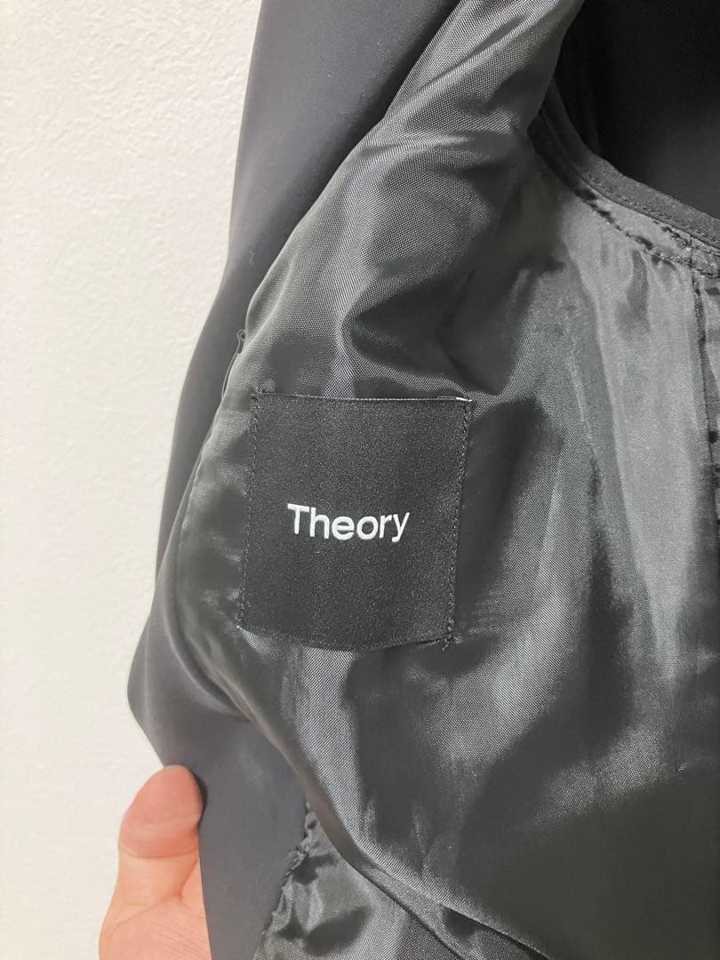 【美品】Theory ストレッチパンツ/ジャケット セットアップ 黒