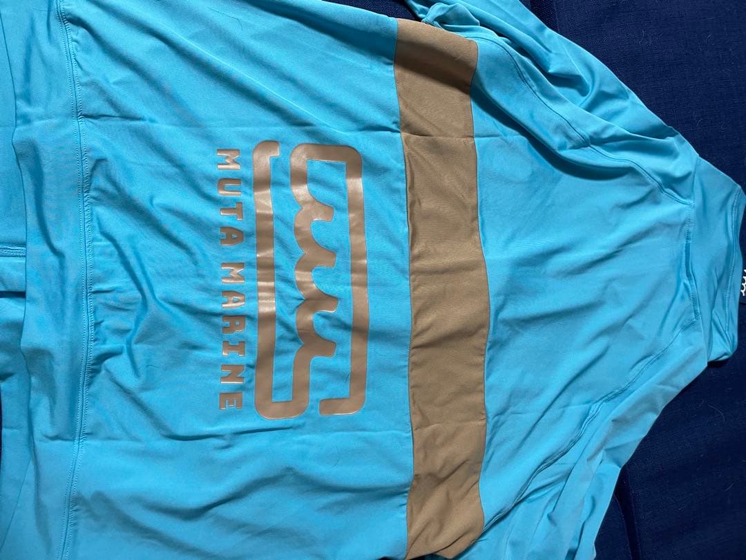 MUTA MARINE ウィンドブレーカー 水色