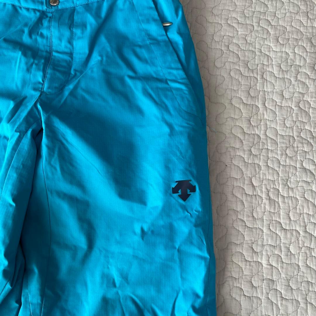 デサント メンズスノーボード・スキーウェア上下セット ネイビー/ブルー Mサイズ