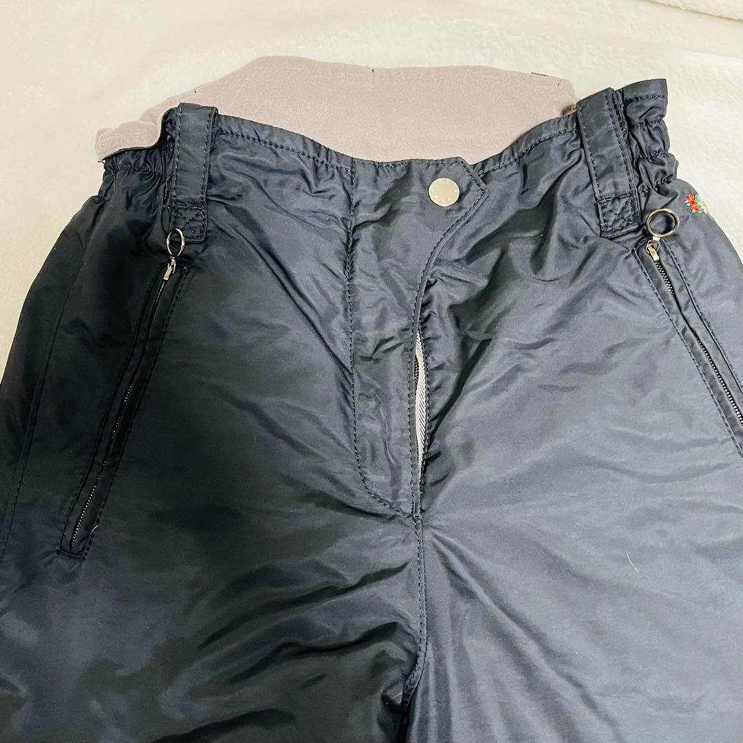 80%以下！美品　ポストカード 美品✳︎黒レディ一スダウンウィンタ一ウェアパンツ