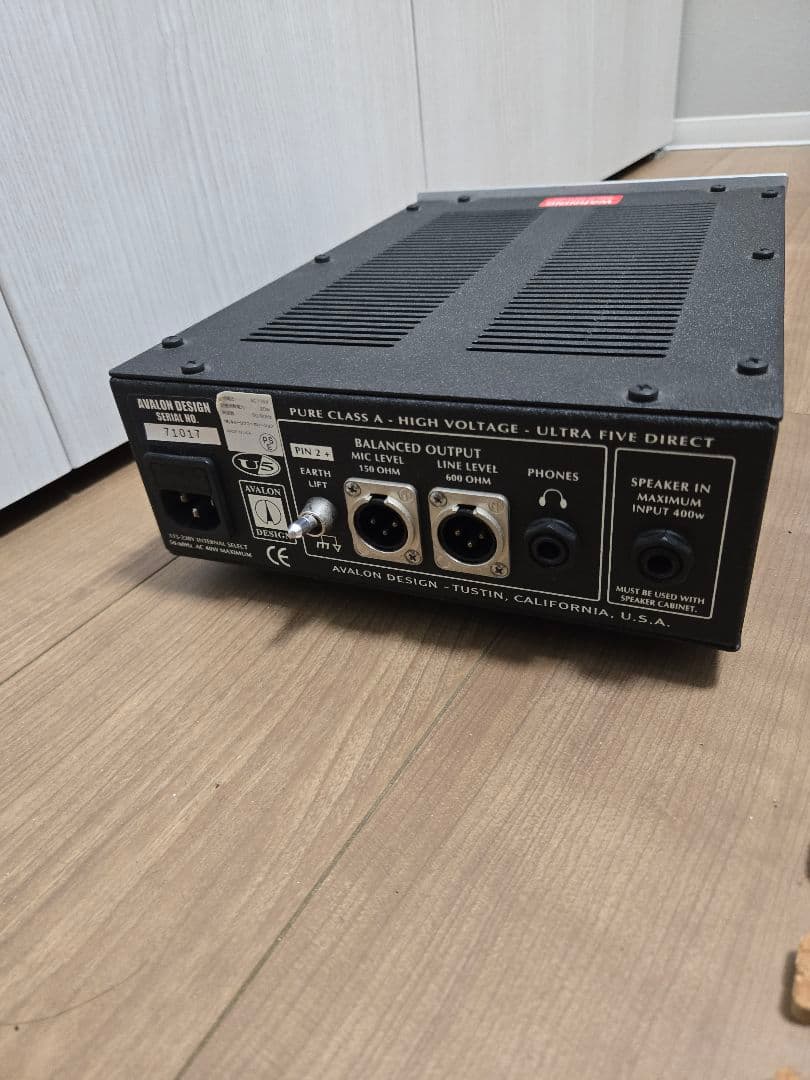 【ジャンク品】Avalon U5 マイクプリアンプ