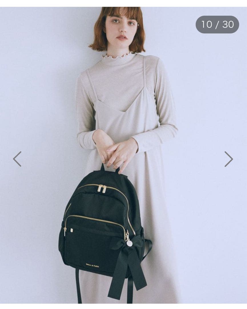 【新品】Maison de FLEUR撥水加工キャリーオンリュック