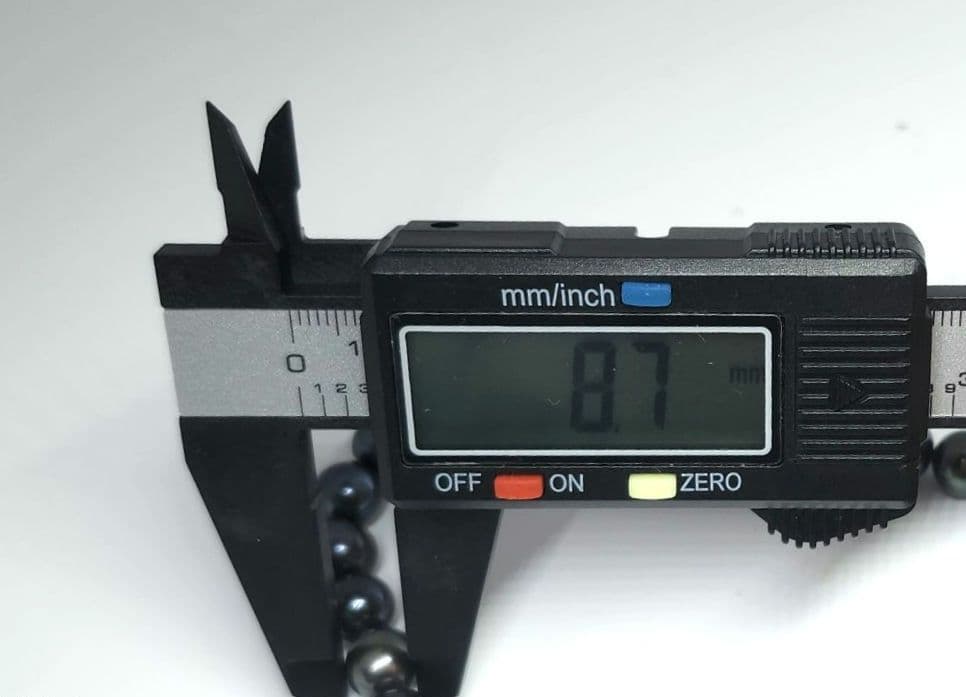 高級 美品 真珠 黒蝶真珠 タヒチ産 ブレスレット ブラック レディース