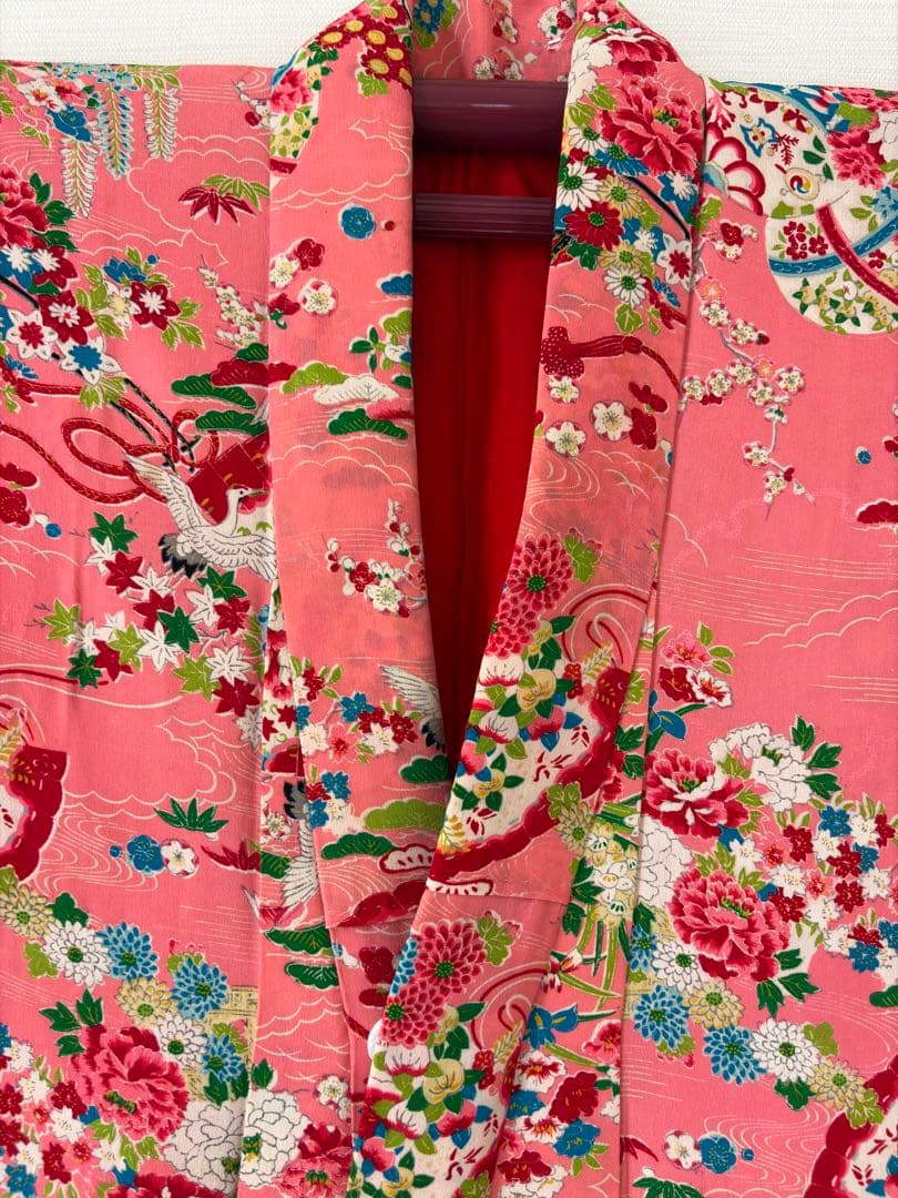 アンティーク　子供　着物　身丈142㎝