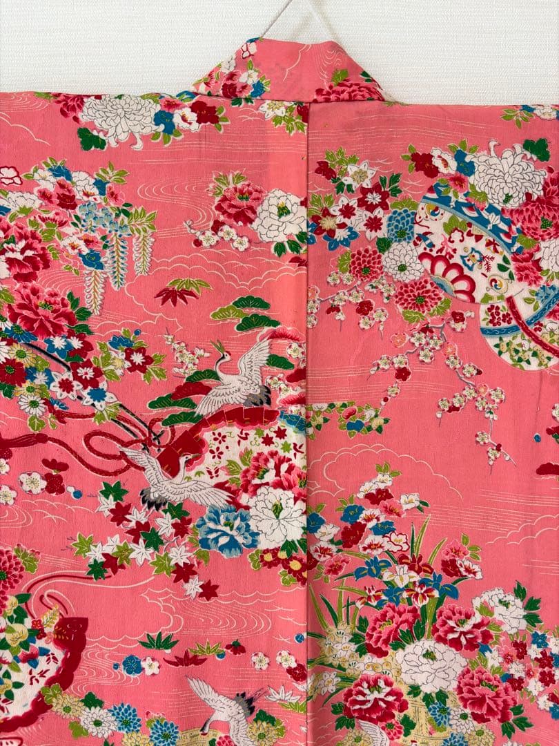 アンティーク　子供　着物　身丈142㎝