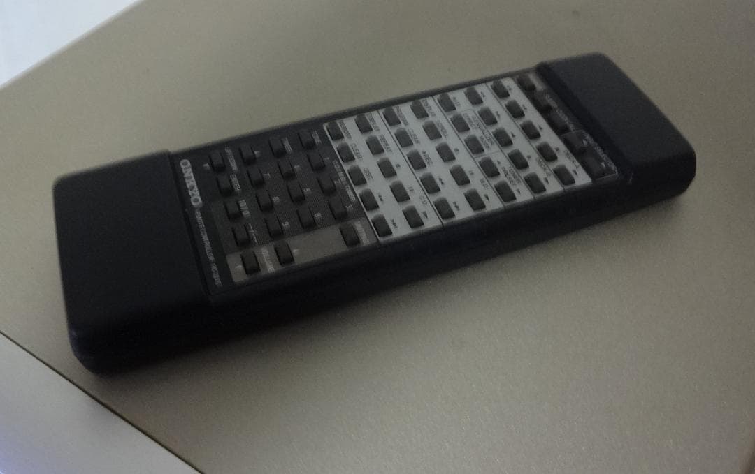 整備済 完動品 ONKYO コンポ ESSAY A7 CD Wカセット リモコン