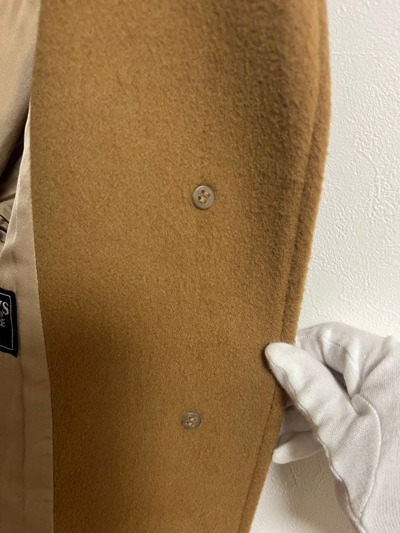 【美品】バーバリーズ カシミヤ100% チェスターコートBurberrys