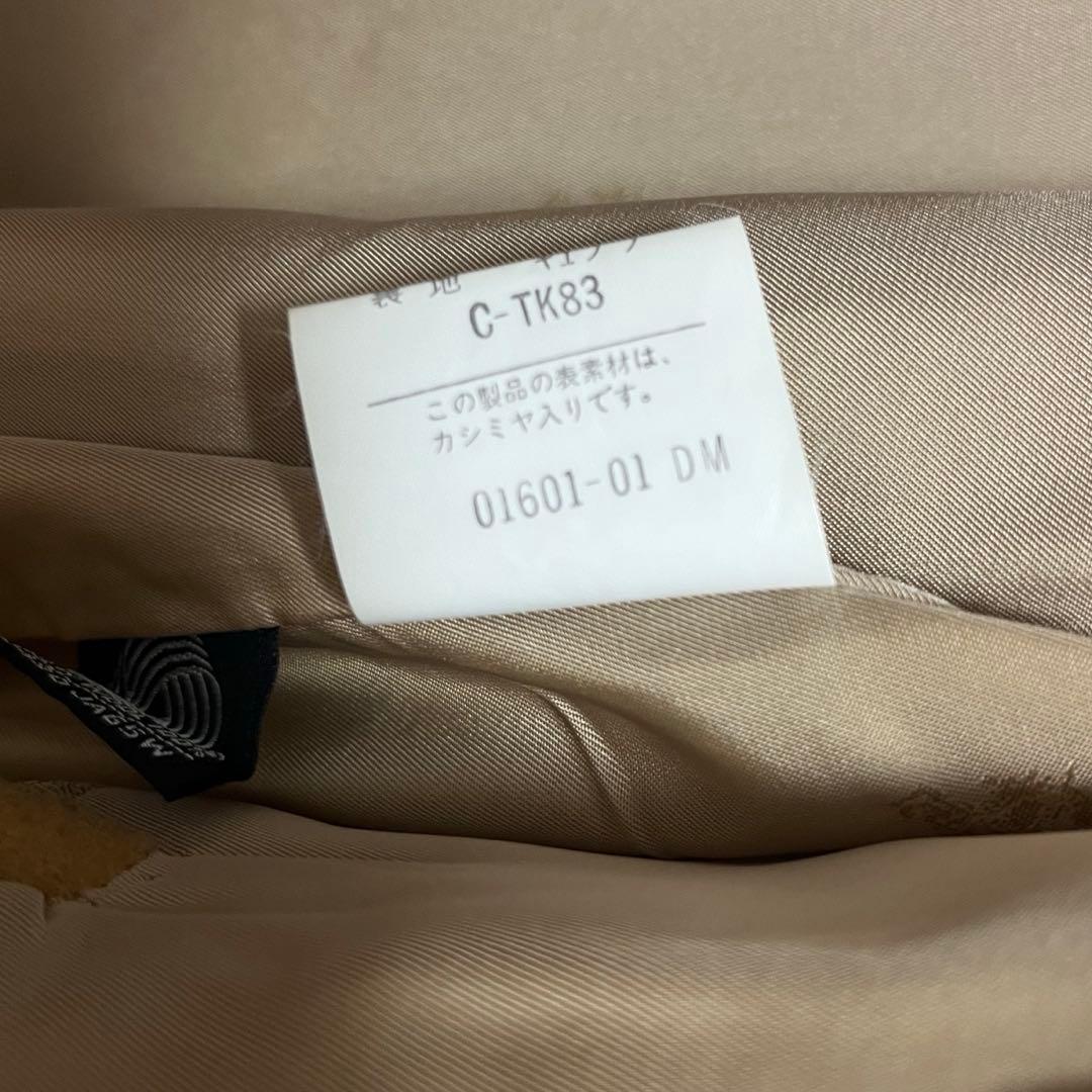 【美品】バーバリーズ カシミヤ100% チェスターコートBurberrys