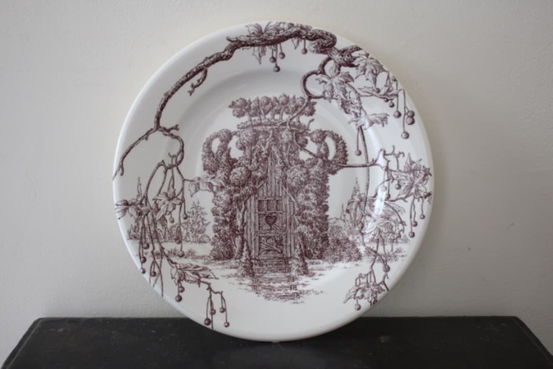 HERMES エルメス メゾンアンシャンテ 22cmプレート 廃盤 - メルカリ