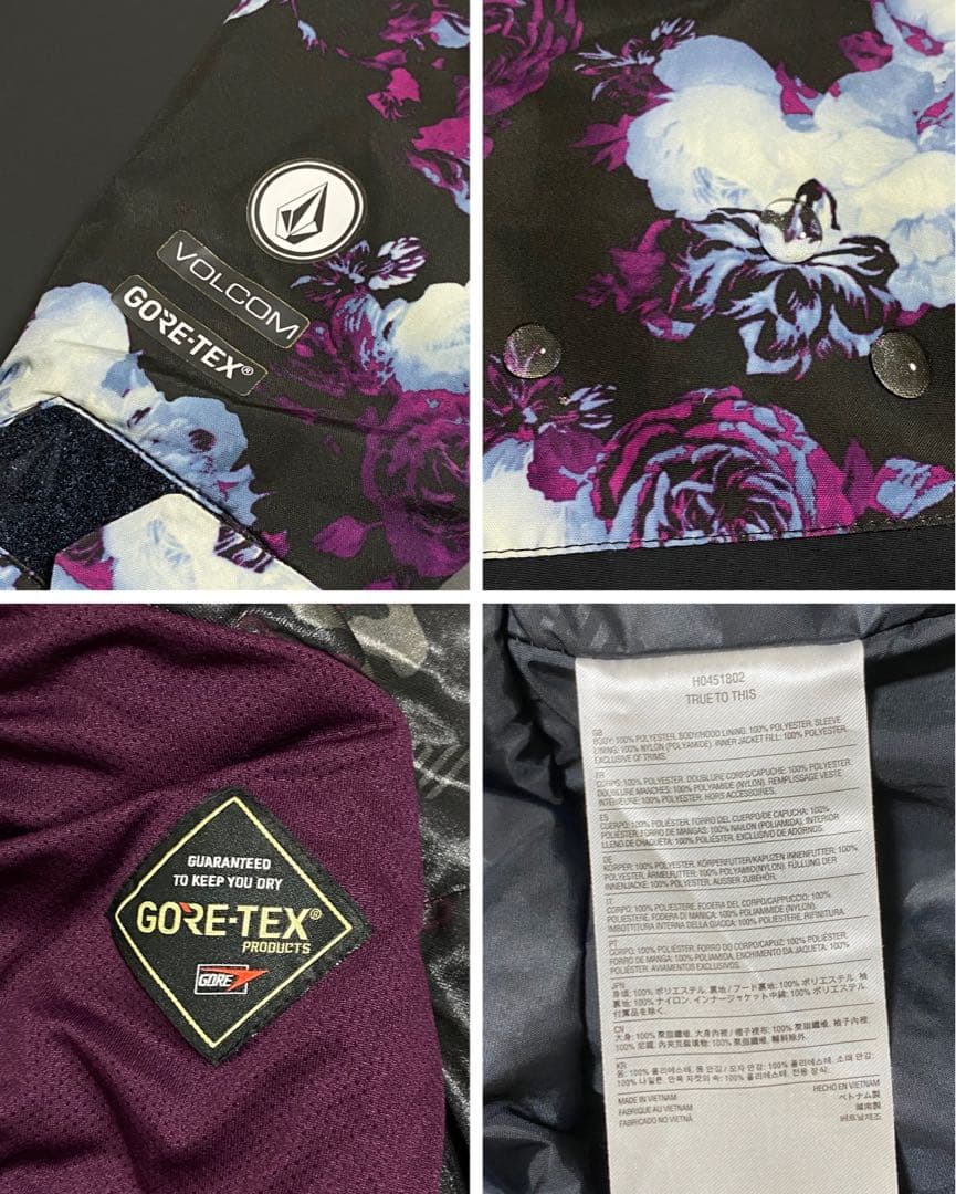 a*e様 美品 VOLCOM GORE-TEX スノーボード 上下セット レディ