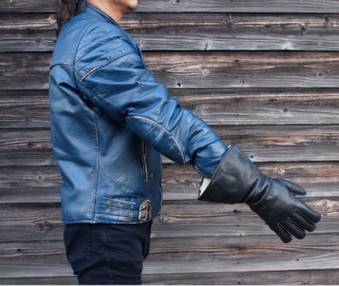 GOLDTOP メリノウール レザーグローブ メンズMサイズ - メルカリ