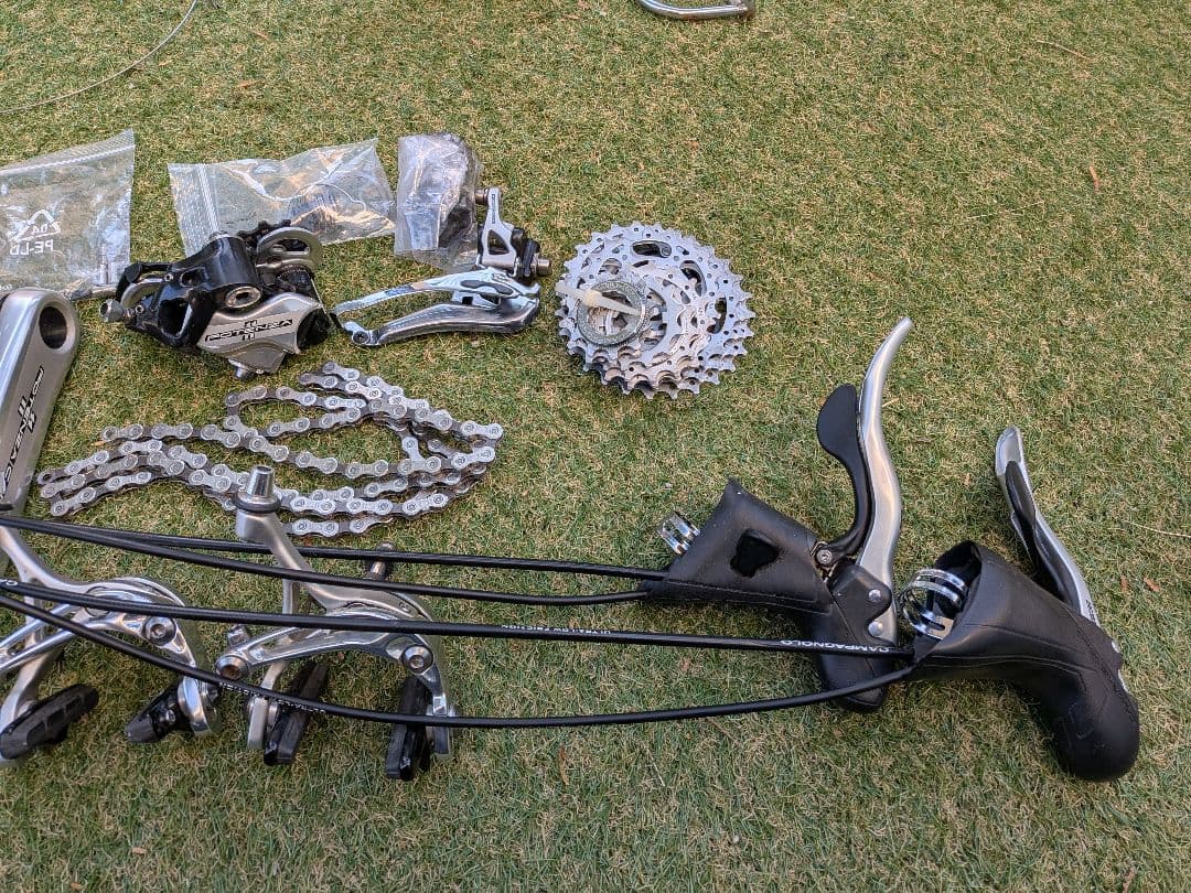 チ*ウ様 Campagnolo　POTENZA　グループセット　美品中古品フルセ